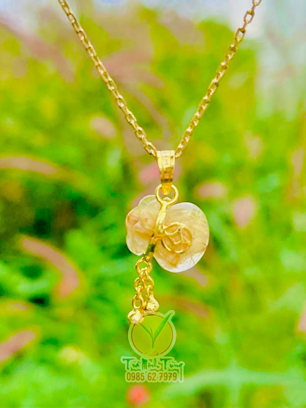 Túi Tiền Thạch Anh Tóc 