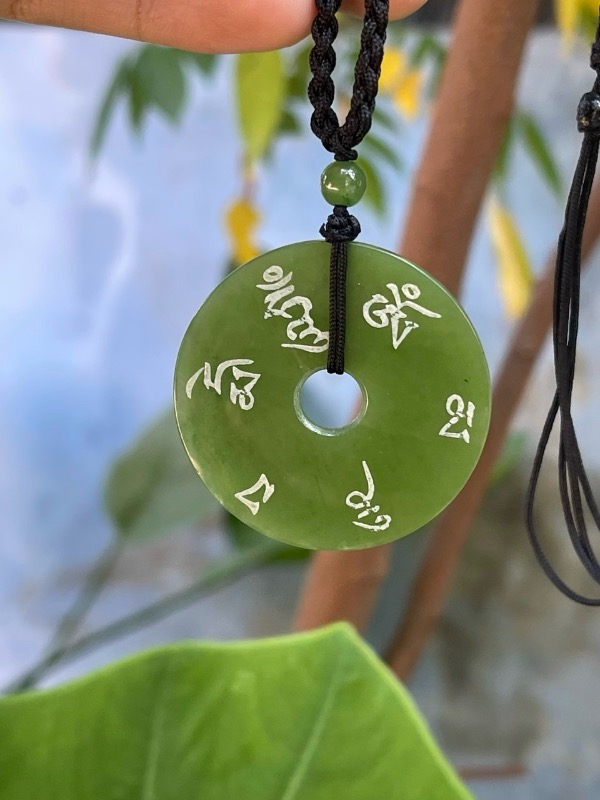 Mặt Dây Chuyền Đồng Điếu Ngọc Bích Ms.045A10