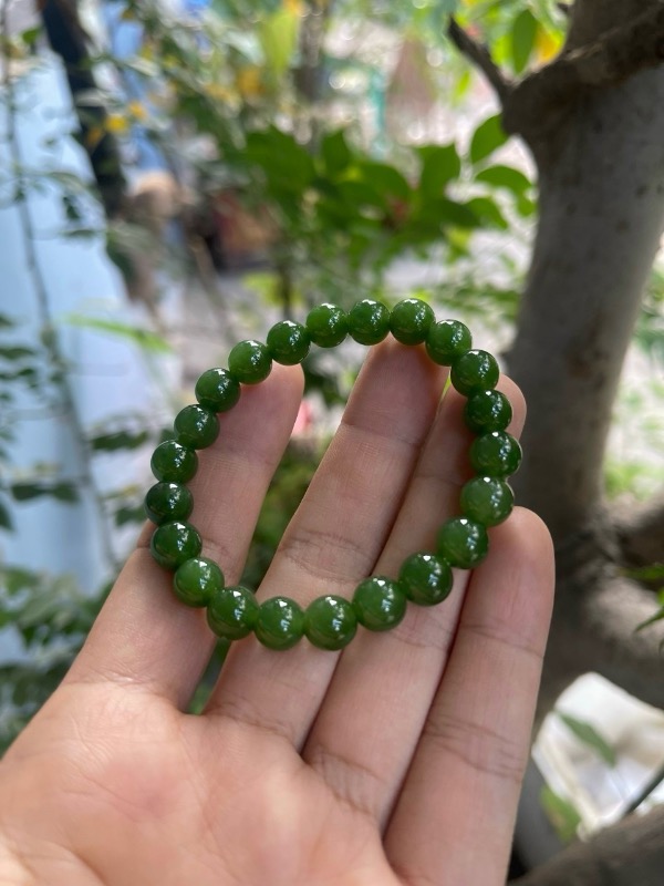 Vòng Tay Hạt Ngọc Bích 8li Ms.032.A10