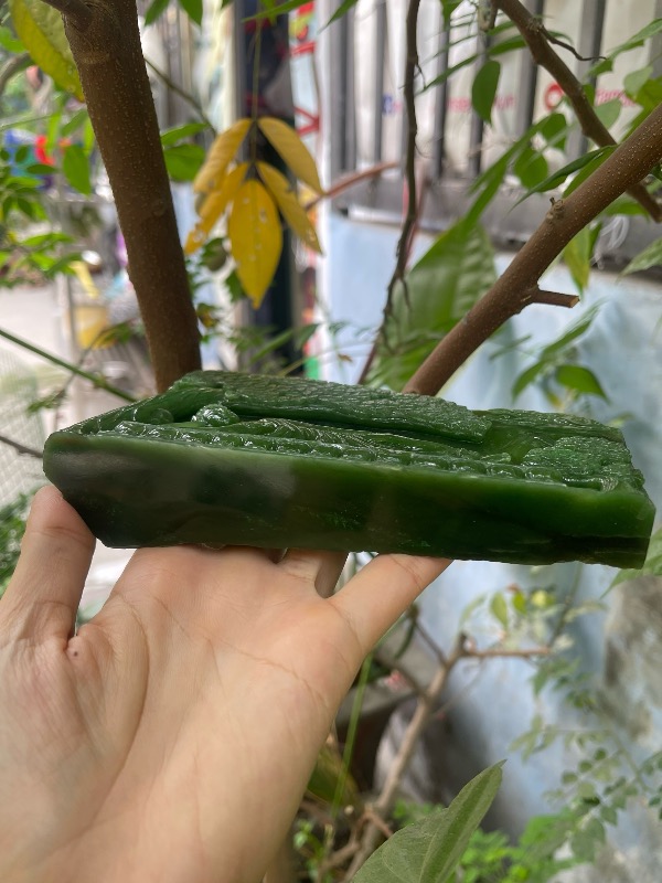 Phật Niết Bàn Ngọc Bích A20